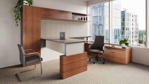 L Shaped Executive Standing Desk