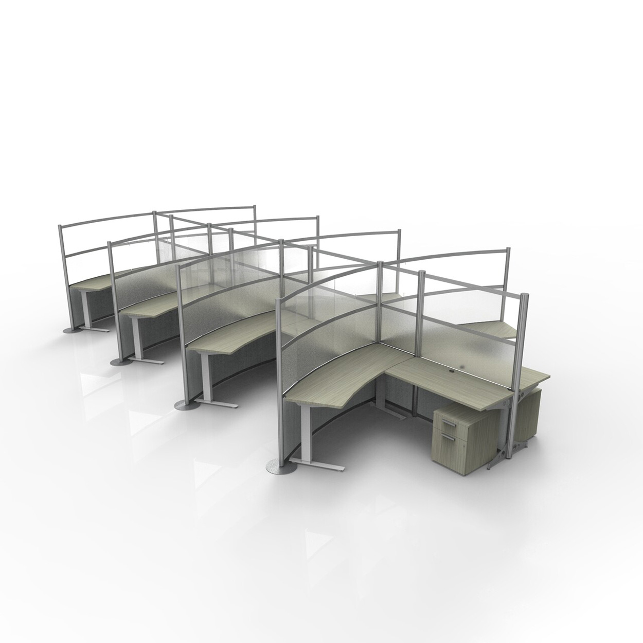 Standing Partition Panels | Pacific Ergonomics