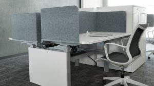 2 person standing desk