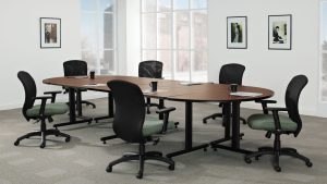 Flexible modular conference table