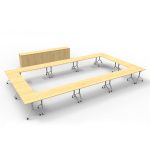 Modular conference table