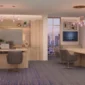 Executive U Shaped Office Desk with Boat Shaped Conference Table