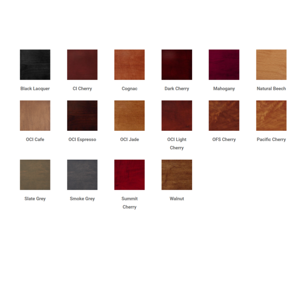 Finish Waiting room seating finishes