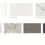 marble conference table-quartz options