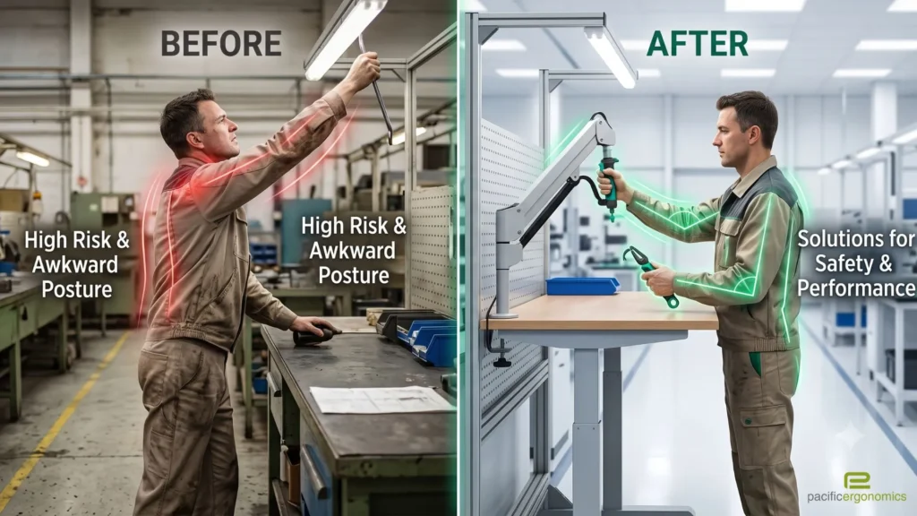 Common Industrial Ergonomic Challenges We Solve