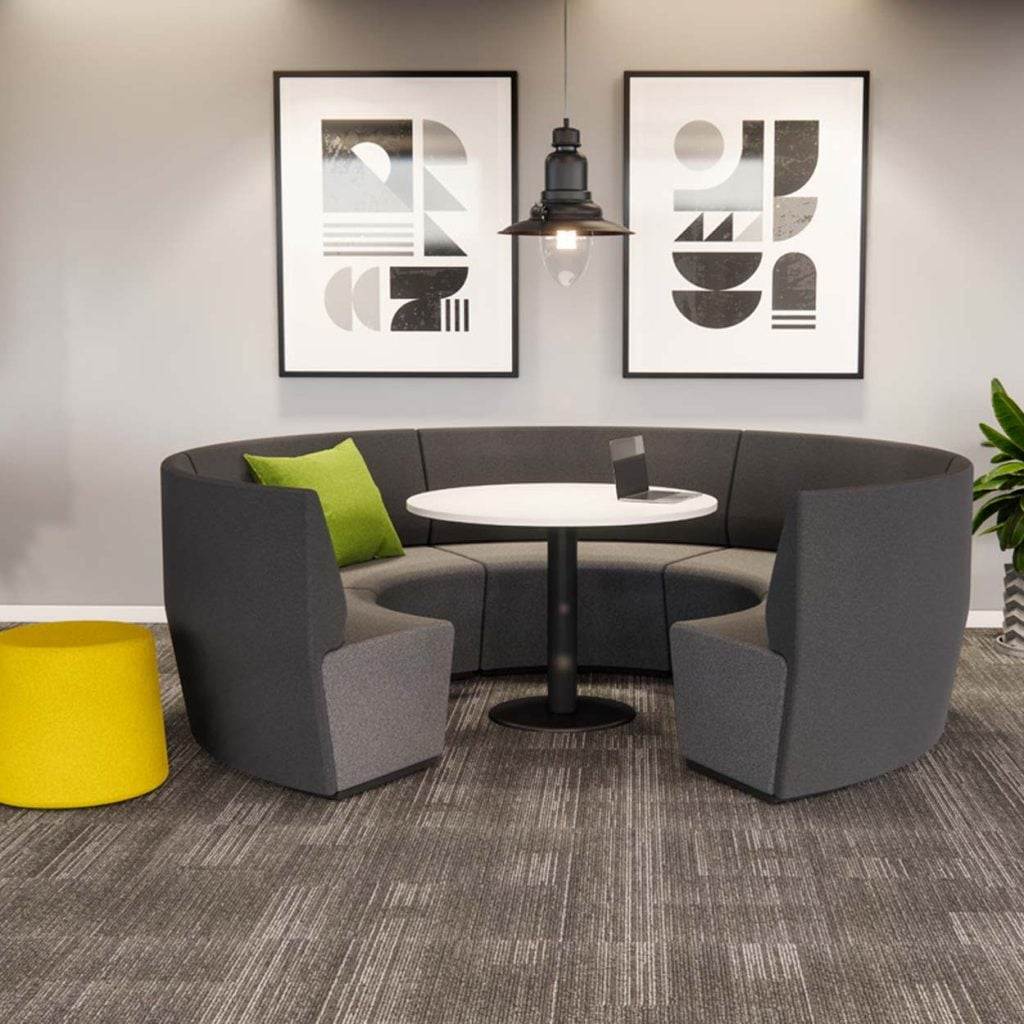 Rounded Curvilinear Furniture