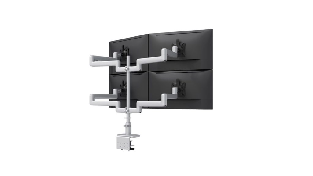 Multiple monitor arm