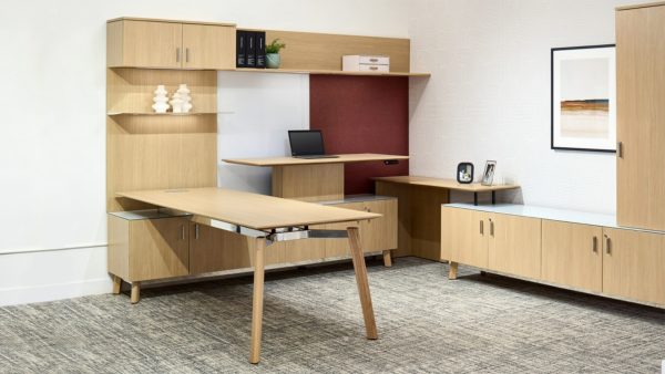 Executive Sit Stand Laptop Desk