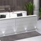 White Reception Desks