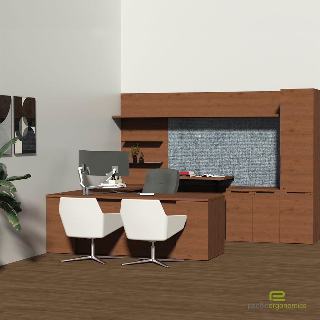 Monitors in Corner