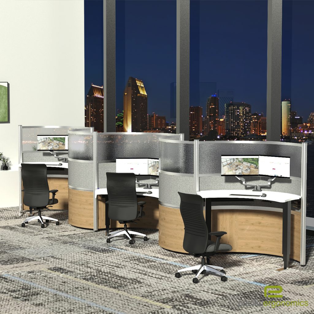 Modern Open Plan Office Furniture