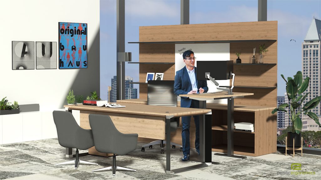 Height Adjustable Executive Desk Office Design