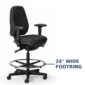 Ergonomic Lab Stool