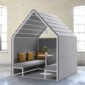 Decorative acoustic furniture office design ideas