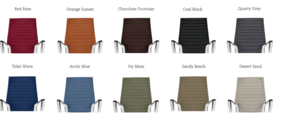 City council seating color options