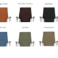 City council seating color options
