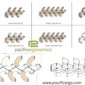 LunarAngle Angled Curved Workstations- Different configuration options