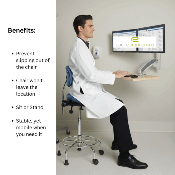 Benefits of the wall mounted workstation chair