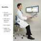 Benefits of the wall mounted workstation chair