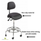 Wall mounted workstation chair