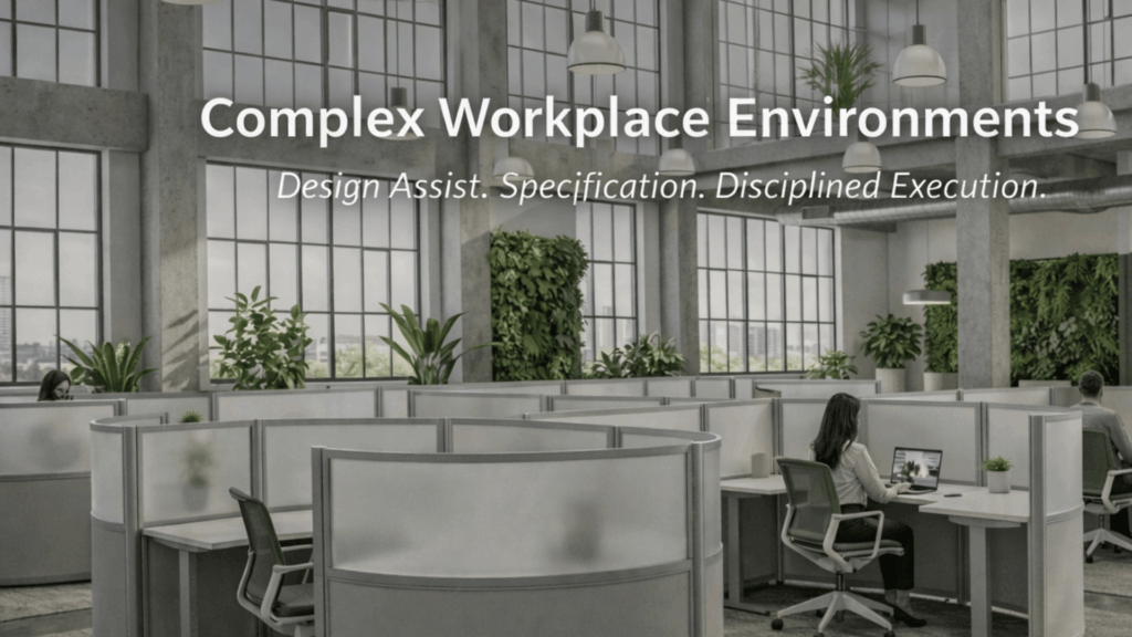 Commercial office furniture projects