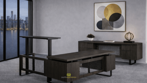 Industrial executive desk Industrial executive desk