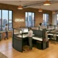Contemporary Office Cubicles-Black Frame