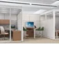 Demountable Partition Walls Create Instant Private Offices