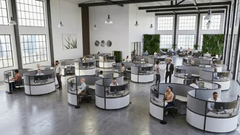 Commercial furniture-modern office cubicles Commercial Furniture-Unique Modern Office Furniture Solutions