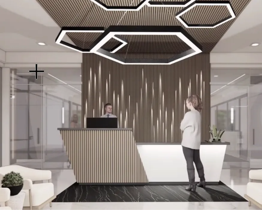 design inspiration reference; final custom reception design