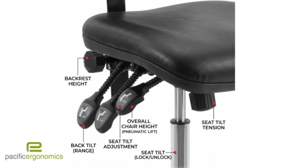 Bay ESD Lab Chair Adjustments