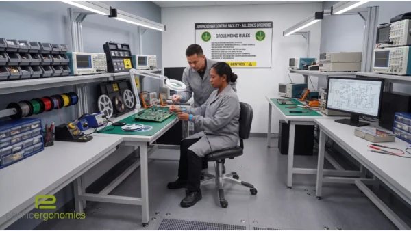 Cove ESD Lab Chair for Shorter Users