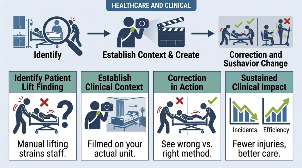Task Specific Ergonomic Safety Training for Healthcare & Clinical