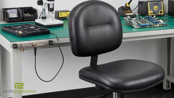 The Bay ESD Lab Chair is Comfortable