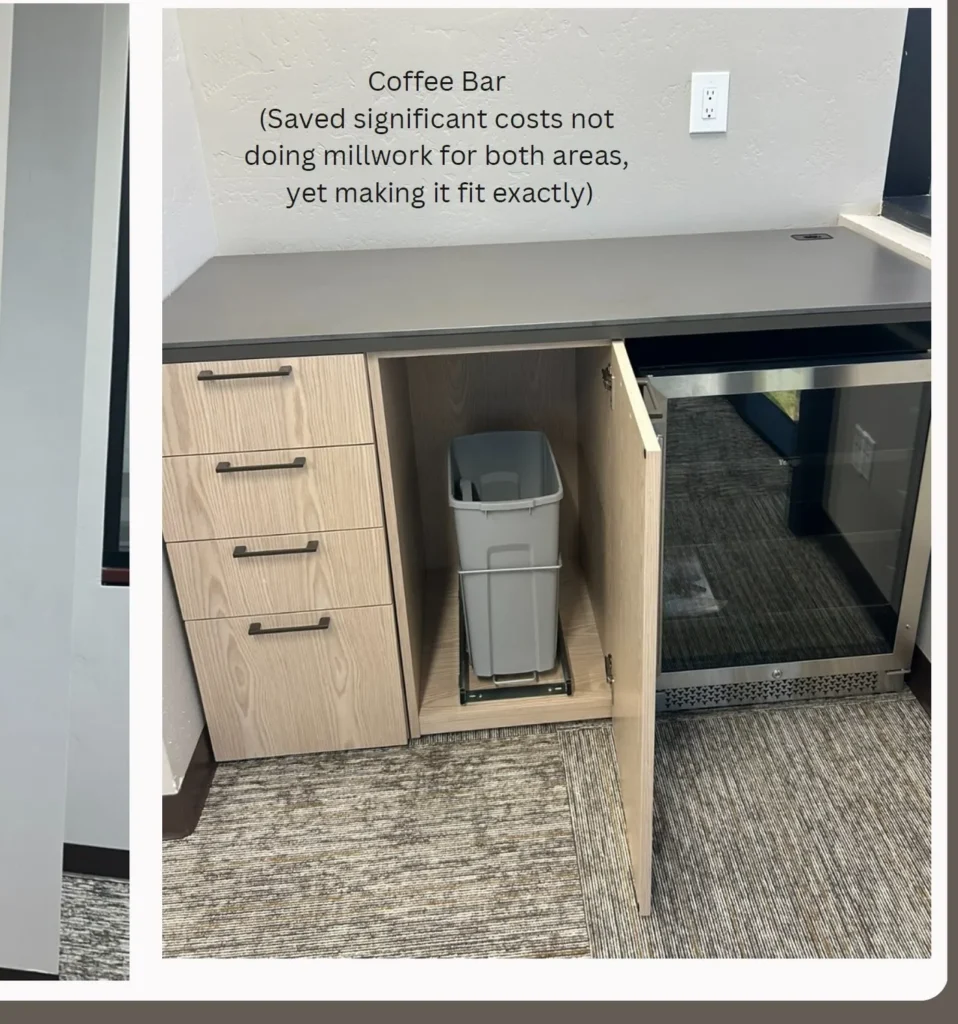 coffee bar detail