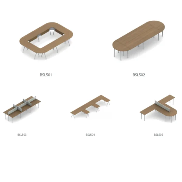 Collaborative tables for Classrooms typicals