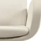 Conference Chair with Wheels, seat detail
