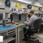EV45 ESD Lab Stool, stools at electronics workbenches