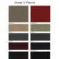 Internet Petite Managers High Back, fabric swatches