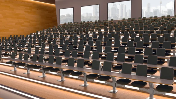Lecture hall seating Lecture hall seating