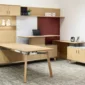 The Apex Minimalist Executive Sit to Stand Desk Suite